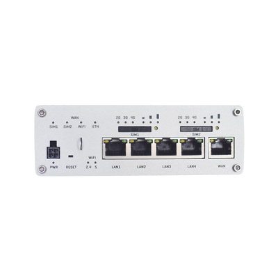 Router Industrial LTE (4.5G) cat 6, Doble Modem y doble SIM, GNSS, carcasa industrial