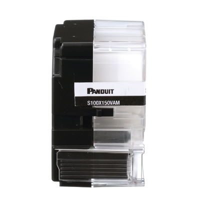 Casete de 125 Etiquetas Autolaminadas para Cables 8-4 AWG 1 x 2.25 Pulgadas (25.4 x 57.15 mm)