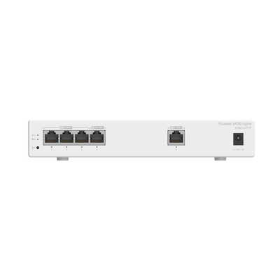 Router eKit / 1 Puerto WAN Gigabit / 1 Puerto LAN/WAN Gigabit / 3 Puertos  LAN Gigabit / Rendimiento de 1 Gbps / Controlador (32 APs) / Hasta 150 clientes / Libre de licenciamiento