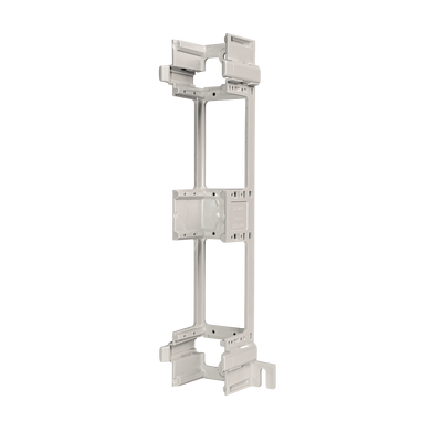 Bracket para Montaje de Regleta S66, Acepta 1 regleta M150, 6 conectores de 25 pares