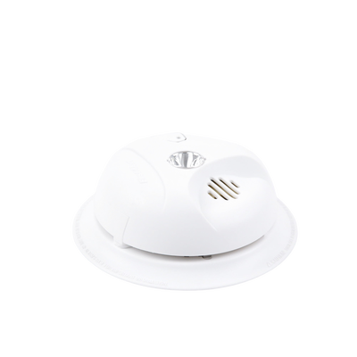 Detector de humo, autónomo, ionización, con luz de escape