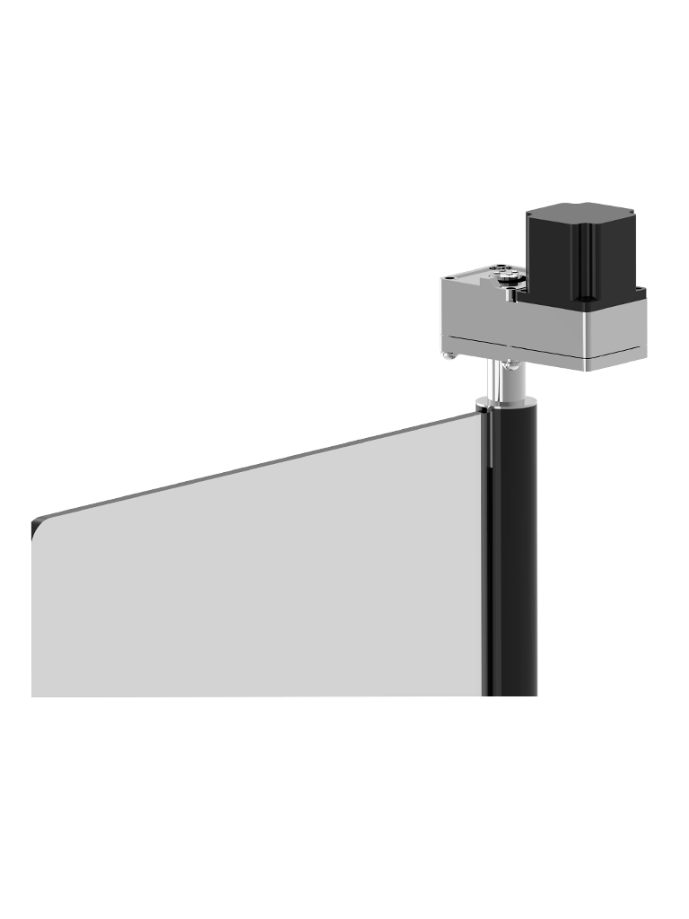 ZKTECO SATURNS1000 - Barrera Peatonal Tipo Swing Bidireccional / Equipada con un motor DC brushless / Hasta 3 millones de ciclos / Acero SPCC laminado en frío / Vidrio templado 2.5D