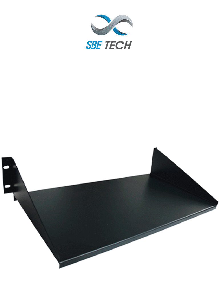 SBE TECH SBE-C1914 - Charola para rack fija 14" (35.56 cm)  de profundidad 2 UR