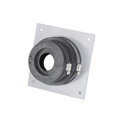 Placa y Goma pasamuro para cable coaxial de 7/8"