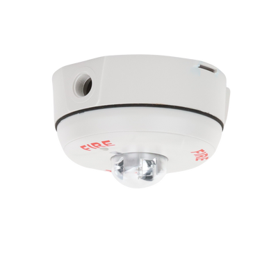 Lámpara Estroboscópica para Exterior / a 2 Hilos / Montaje en Techo / Configuración Estroboscópica Seleccionable / Color Blanco