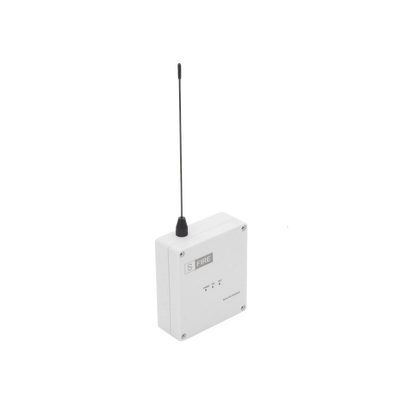 Receptor inalámbrico / 2500 metros de cobertura / 2 salidas de relevador tipo C