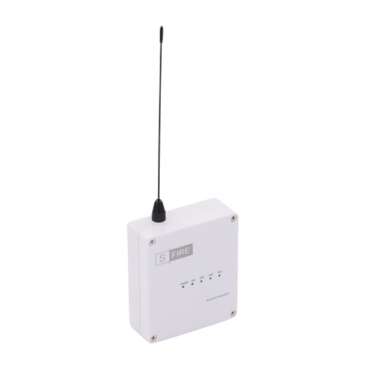 Receptor inalámbrico / 2500 metros de cobertura / 4 salidas de relevador tipo C