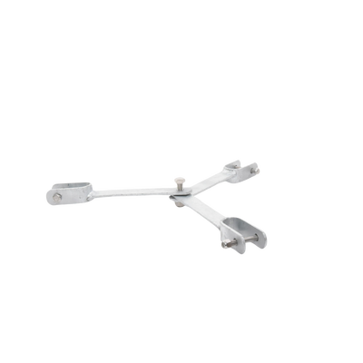 Brida para sujeción de retenida compatible con tramos STZ35G, Galvanizado por Inmersión en Caliente.