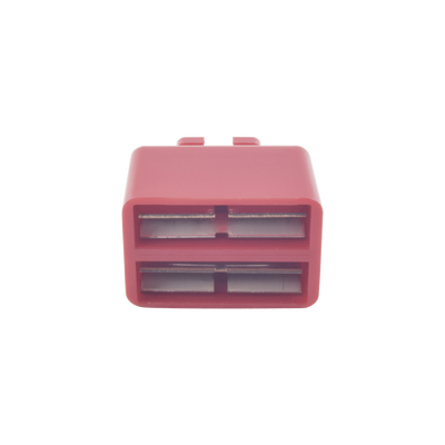 Clip de Puente, Para Uso con Regletas S66 de Siemon, de 1 par, Color Rojo