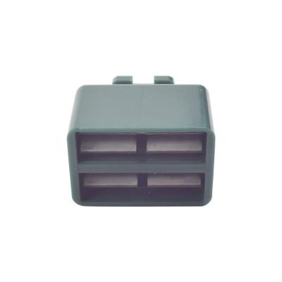 Clip de Puente, Para Uso con Regletas S66 de Siemon, de 1 par, Color Verde