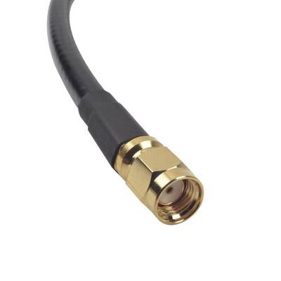Cable LMR-240UF (Ultra Flex) de 60 cm con conectores N Hembra y SMA Macho Inverso.