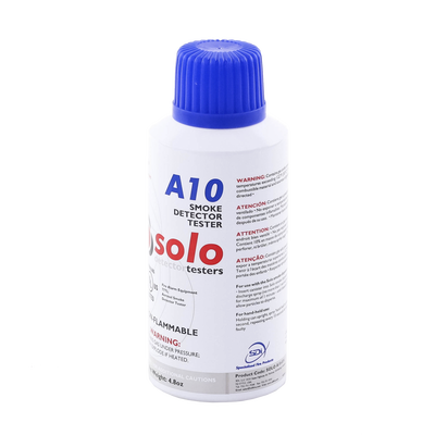 Lata De Humo Sintético En Aerosol Para Prueba De Detectores Puntuales, No Tóxico, No Inflamable, Libre De Silicona, 100%Biodegradable, No Contamina Los Detectores, Uso Manual o En Dispensadores SOLO-330/SOLO-332, Listado UL