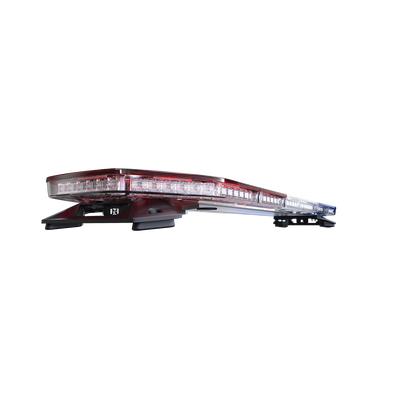 Barra de luces LED de 48", 216 LED, Dual Color, Programable,  Rojo/Azul/Ámbar/Claro, Ideal para Equipar Unidades de Seguridad Publica con Domos Rojo, Claro y Azul