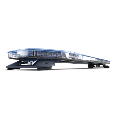 Barra de luces LED de 48", 216 LED, Dual Color, Programable,  Rojo/Azul/Ámbar/Claro, Ideal para Equipar Unidades de Seguridad Publica con Domos Rojo, Claro y Azul