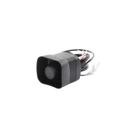 Sirena/Bocina Compacta Para Motocicleta de 30 Watts, Incluye Controlador y Microfono