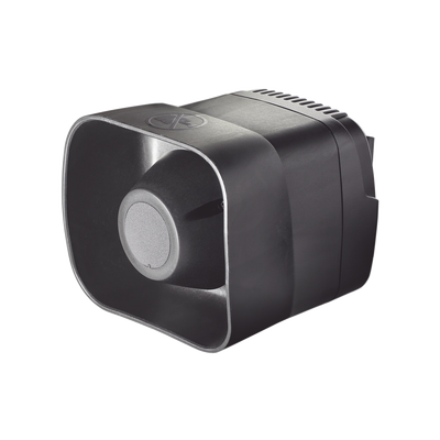 Sirena/Bocina Compacta Para Motocicleta de 30 Watts, Incluye Controlador y Microfono