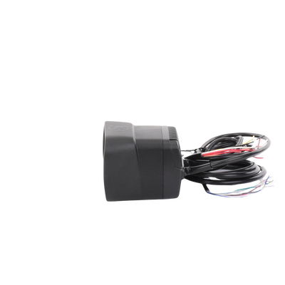 Sirena/Bocina Compacta Para Motocicleta de 30 Watts, Incluye Controlador y Microfono