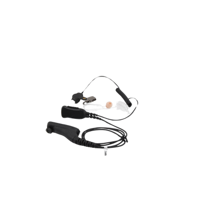 MICRÓFONO DE SOLAPA CON AUDÍFONO DISCRETO P/ MOTOROLA (MOTOTRBO) XPR6500 / XPR6550 / DGP4150 / DGP6150/ DGP8550 / DGP5550 / APX7000.