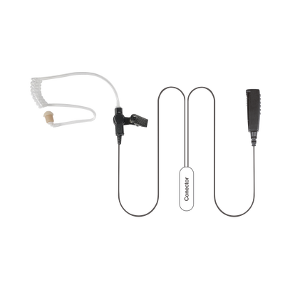 Micrófono audífono de 2 cables para MOTOROLA XTS-3000/ ASTRO/ HT-1000/ MTX-8000/ 838/ 9000/ GP-9000/ XTS-5000