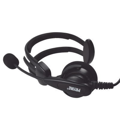 Diadema acolchonada solo un lado con boom flexible para kenwood
