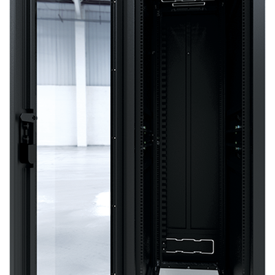 Gabinete Profesional para Telecomunicaciones de 45UR, 1200 mm Profundidad.
