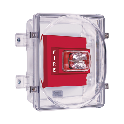 Cubierta Protectora Serie STOPPER De Policarbonato para Estrobos, Listado UL/CUL, MEA 49-00-E, ADA