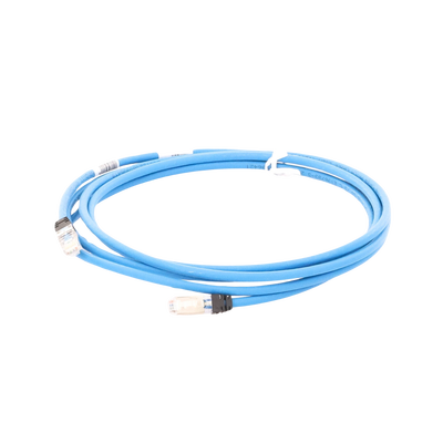 Patch Cord Cat6A, Blindado S/FTP, CM/LS0H, 3.05 Metros (10 Pies), Color Azul