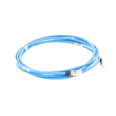 Patch Cord Cat6A, Blindado S/FTP, CM/LS0H, 3.05 Metros (10 Pies), Color Azul