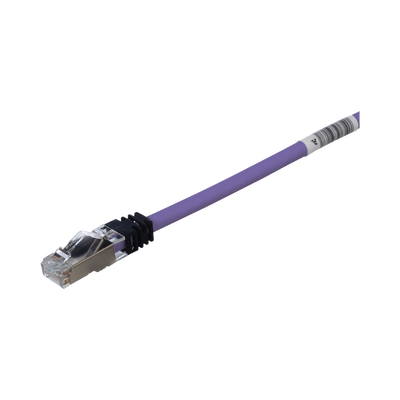 Patch Cord Cat6A, Blindado S/FTP, CM/LS0H, 1.52 Metros (5 Pies), Color Violeta