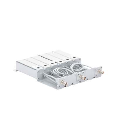 Duplexer ORUS en VHF, 6 Cav. 136-148 MHz, 50 Watt, 5 MHz Sep. Rechazo de Banda, BNC Hembras.