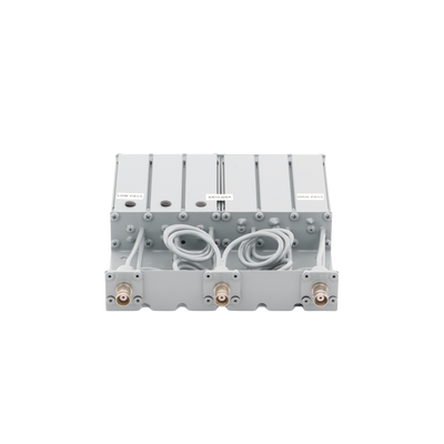 Duplexer ORUS en VHF, 6 Cav. 148-160 MHz, 50 Watt, 5 MHz Sep. Rechazo de Banda, BNC Hembras.