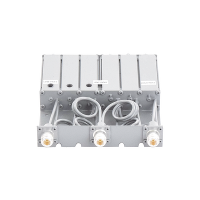 Duplexer ORUS en VHF, 6 Cav. 148-160 MHz, 50 Watt, 5 MHz Sep. Rechazo de Banda, N Hembras.