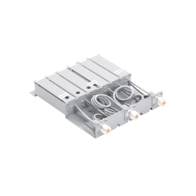 Duplexer ORUS en VHF, 6 Cav. 148-160 MHz, 50 Watt, 5 MHz Sep. Rechazo de Banda, N Hembras.