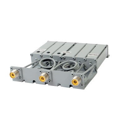 Duplexer ORUS 148-160MHz 6 cavidades con conector PL259.