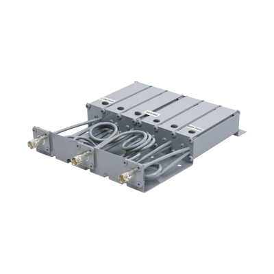 Duplexer ORUS en VHF, 6 Cav. 160-174 MHz, 50 Watt, 5 MHz Sep. Rechazo de Banda, BNC Hembras.