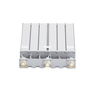 Duplexer ORUS Modificado en UHF, 6 Cav. 440-470 MHz, 50 Watt, 5 MHz Sep. Rechazo de Banda, BNC Hembras.