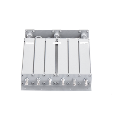 Duplexer ORUS Modificado en UHF, 6 Cav. 440-470 MHz, 50 Watt, 5 MHz Sep. Rechazo de Banda, BNC Hembras.