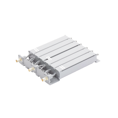 Duplexer ORUS Modificado en UHF, 6 Cav. 440-470 MHz, 50 Watt, 5 MHz Sep. Rechazo de Banda, BNC Hembras.