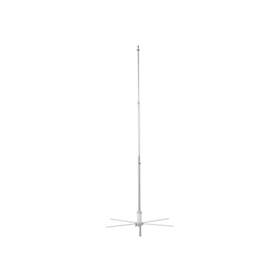 Antena base VHF, omnidireccional, rango de frecuencia 144 - 174 MHz