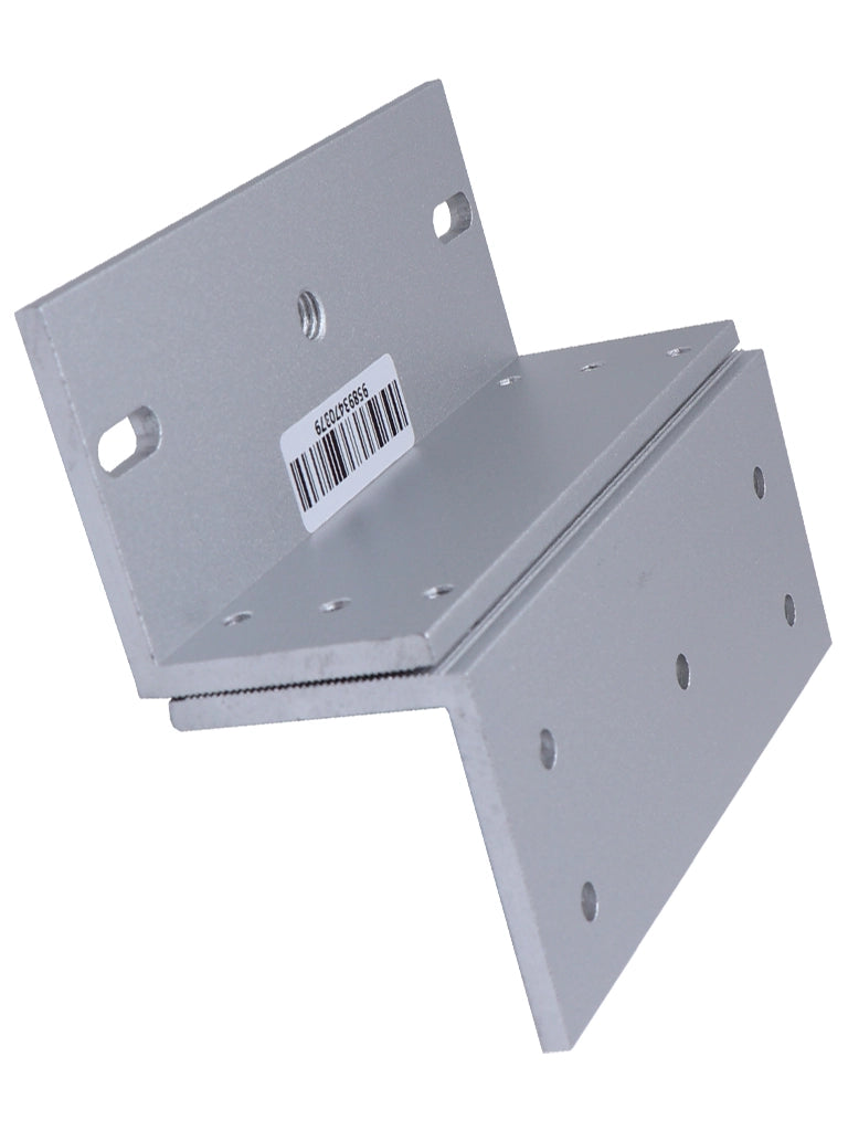 ZKTECO LMB120ZL - Soporte de Montaje para Diversos Tipos de Puertas, Tipo ZL, Aluminio Anodizado, Compatible con Cerradura Magnética LM120