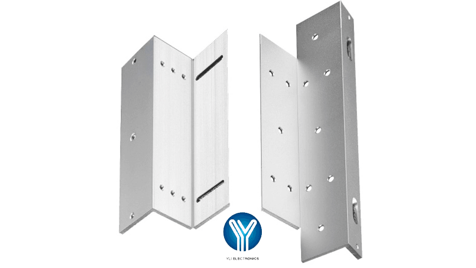 YLI MBK280ZL - Soporte de Electroiman para puerta con Apertura Interior/ 280 Kg/ Tipo ZL/ compatible con YM280, No es compatible con serie N