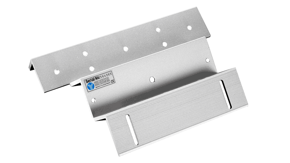 YLI MBK280ZL - Soporte de Electroiman para puerta con Apertura Interior/ 280 Kg/ Tipo ZL/ compatible con YM280, No es compatible con serie N