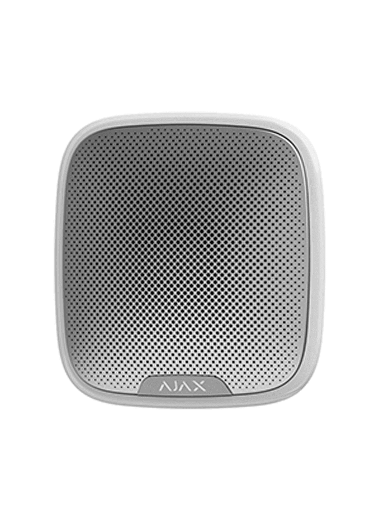 AJAX KIT RESIDENCIAL PLUS EXT- 1 Hub2Plus conexión Ethernet/WiFi/LTE color Blanco/APP “AJAX PRO” iOS y Android, 1 sensor de movimiento, 2 detectores para puerta o ventana, 1 control remoto y 1 sirena EXTERIOR inalámbrica