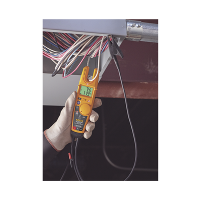 Probador Eléctrico de Pinza Abierta Field Sense, Medición de Tensión 1000 Vca y Corriente 200 A Simultáneos. Aplicación Eléctrica y HVAC
