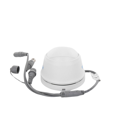 [ColorVu] Turret TURBOHD 1080p / Imagen a color 24/7 / Lente 2.8 mm / Micrófono Integrado / Luz Blanca 20 mts / IP66 / Metálica