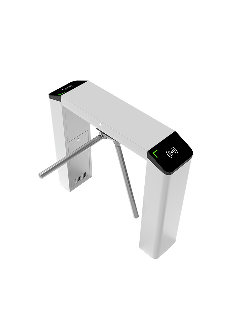 ZKTECO TS2000PLUS - Torniquete Tipo Puente Bidireccional/ Diseño Delgado/ Acero SUS304/ Carril 50 cm/ 25 a 48 Accesos x Min/ 110V/ Exterior Protegido/ Indicador Led/ Desbloqueo sin Energía/ No cuenta con Lectores Panel