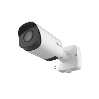Cámara Bullet AI Road Traffic Pro / Starlight / Smart IR II / 4K / Lente 4X y 12X / ANPR y Algoritmo LPR AI / Super WDR 120dB / IP67 / Vandal-proof IK10 / PoE y DC 12V