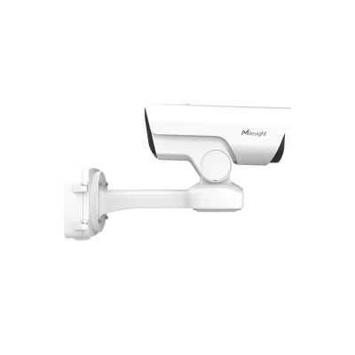 Cámara Bullet PTZ para Tráfico / Starlight Sensor / Smart IR II / 4K @30fps / Zoom Óptico 12X / IP66 / ANPR / Audio Bidireccional / PoE+ o DC 12V