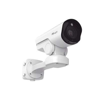 Cámara Bullet PTZ para Tráfico / Starlight Sensor / Smart IR II / 4K @30fps / Zoom Óptico 12X / IP66 / ANPR / Audio Bidireccional / PoE+ o DC 12V