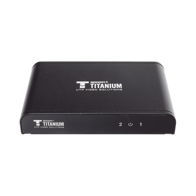 Divisor (Splitter) HDMI 4K de 1 entrada a 2 salidas / Soporta 4K×2K / HDMI 2.0 /  HDCP 2.2 / HDMI 3D / Longitud del cable de Entrada ≤30m, Salida ≤25m / Divide 1 Entrada de video HDMI  a 2 Salidas de Video HDMI (Simultaneas).